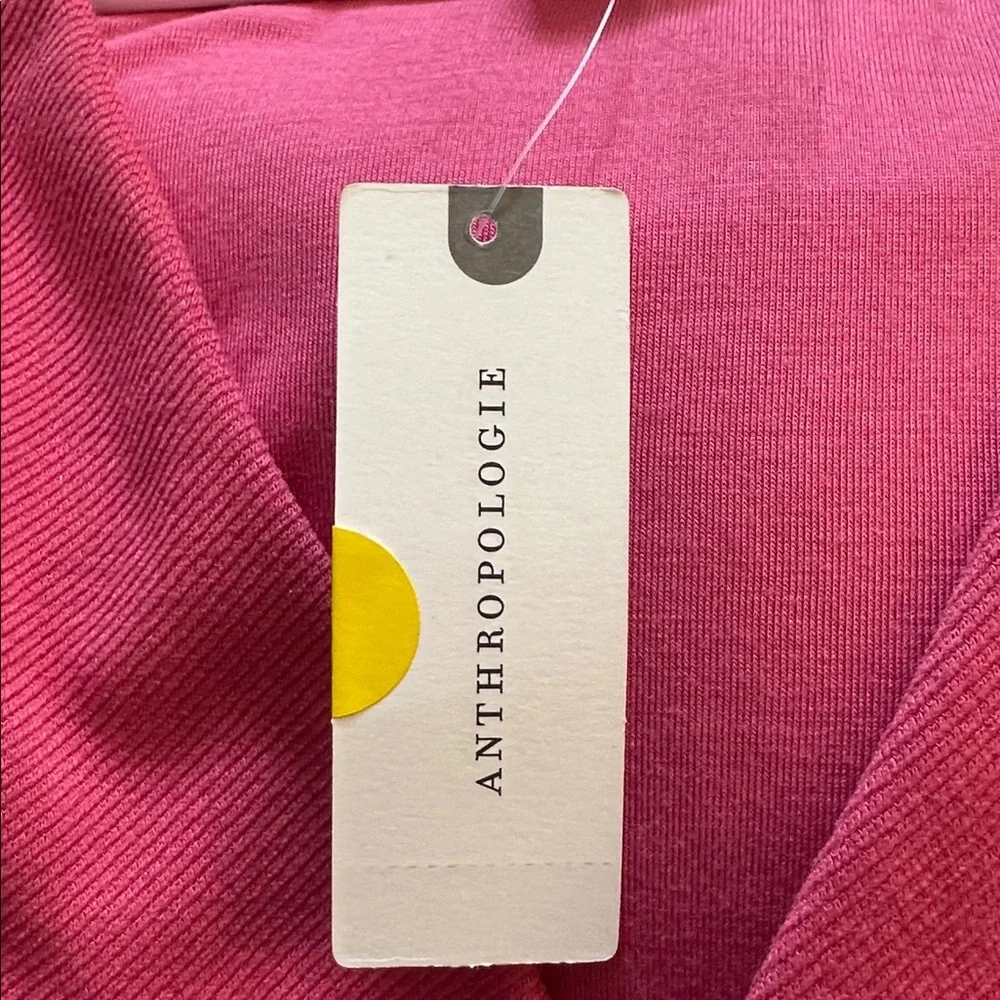NWT Women’s by Anthropologie Lincoln Center Pink Fit & Flare Dress Size Medium